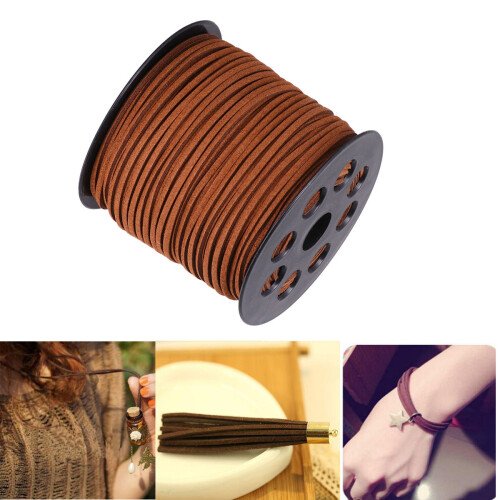 Bracelet Microvezel Licht Koffie 1 Rol 2