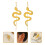 Snake- Oorbellen Vrouwen 2 Set 7,3X1 Cm 3