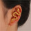 Snake- Oorbellen Vrouwen 2 Set 7,3X1 Cm 6