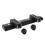 Televisiewandbeugel Tv Standaard Zwart 1 Set 9