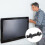 Televisiewandbeugel Tv Standaard Zwart 1 Set 6