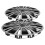 Decoratieve Doppen Voor Auto Velgdekking 2 Set 1