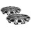 Decoratieve Doppen Voor Auto Velgdekking 2 Set 9