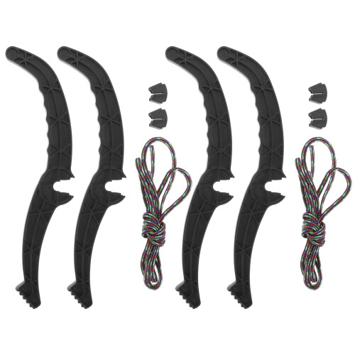 Worgeous Snowboard Kit Plastic 2 Sets 13,8x1,97x0,39 Inch
