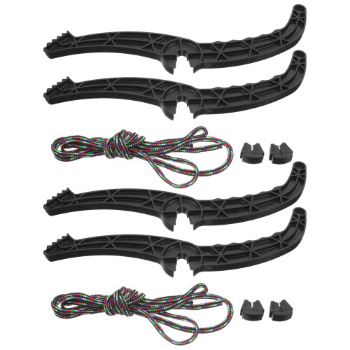 Worgeous Snowboard Kit Plastic 2 Sets 13,8x1,97x0,39 Inch 2