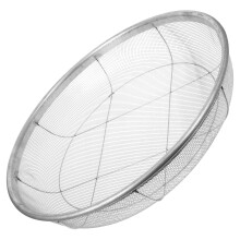 Soil Sifting Pan Metallsieb Silber Für Gartenarbeit 1Stk
