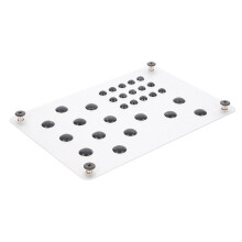 Car Feet Pad Pedal Rostfrei 22x15 Cm