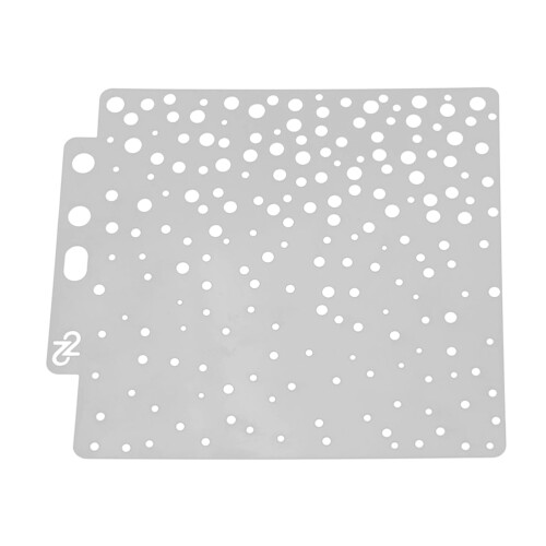 Stencil Patroon Balpen Schilderij