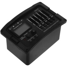 Acoustic Gitaar Preamp Stemapparaat Zwart 1 Set