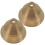 2St Bel Klankrijk Percussie Instrument Kinder Gebruik Goud 9