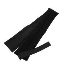 2 Indoor Beinriemen Stelzenbein Gurte 103x10,5x1 cm Schwarz