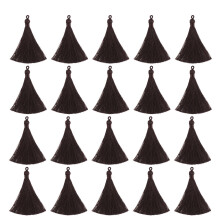 20 Lose Eissilk Ohrring Quasten Schmuck