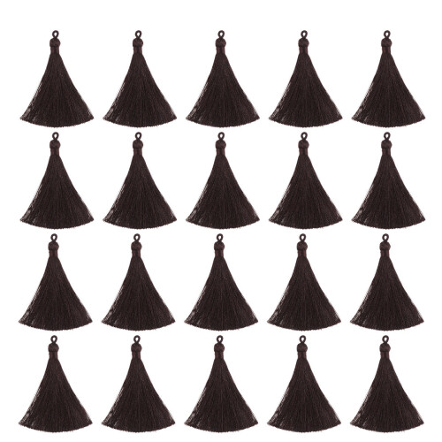 20 Lose Eissilk Ohrring Quasten Schmuck