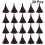 20 Lose Eissilk Ohrring Quasten Schmuck 10