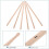 Maple Drumsticks Beige 3 Paar 15,92x0,59x0,59 Inch 6
