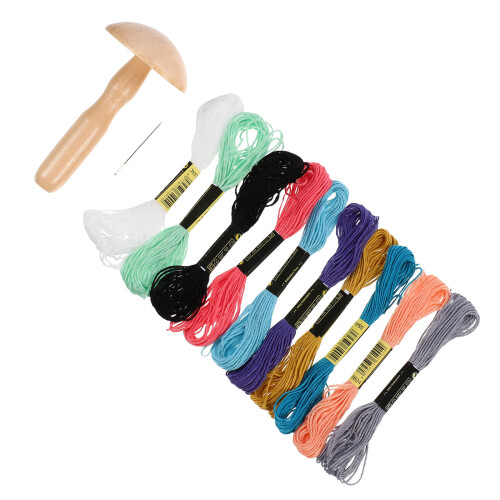 Mushroom Nähtool Bunt 1 Set 3,9 Zoll
