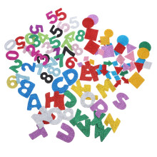 Masteelf 3 Sets Gold Powder Letter Sticker Mother 4,50x4,00x0,20 cm
