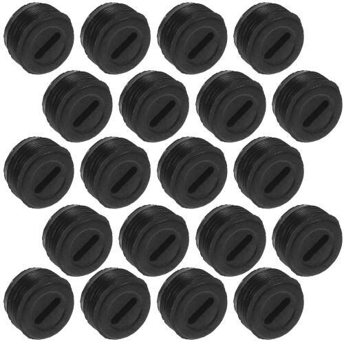 10Paia Coperchi Nero Per Trapano E Utensili Rotanti