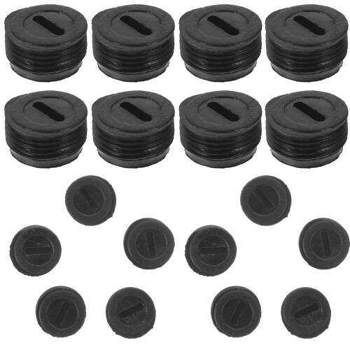 10Paia Coperchi Nero Per Trapano E Utensili Rotanti 1