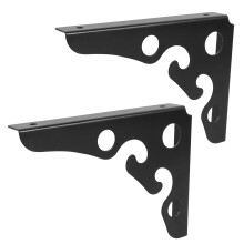 Metall Regalhalterung 2Stk Für Wohndekoration 15,7x6,0x0,39Zoll