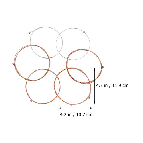 6 Stuks String Ballad Component Rvs 1