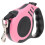 1X Hondenloopriem Uitrekbaar Roze Ergonomisch Puppy 7