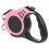 1X Hondenloopriem Uitrekbaar Roze Ergonomisch Puppy 9