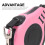 1X Hondenloopriem Uitrekbaar Roze Ergonomisch Puppy 10