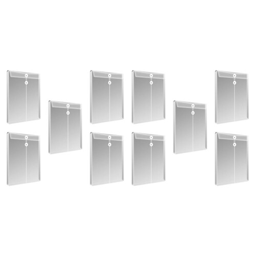 10Stk Dokumententasche A4 Aus PP Material