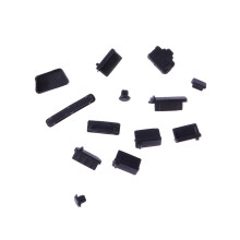 13St Zwarte Silicone Stofplug USB Laptop Stekker Beschermer