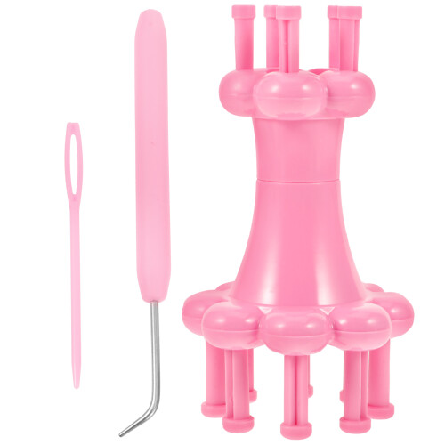Easy Strickwerkzeug Strickspulen Set Rosa 1 2