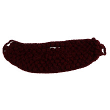 1St Häkel Schnurrbart Gesichtsmaske Wollgarn Strick