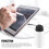 Touchscreen-Stift Mit Kapazitiver Spitze Weiß Aluminium Magnet 9