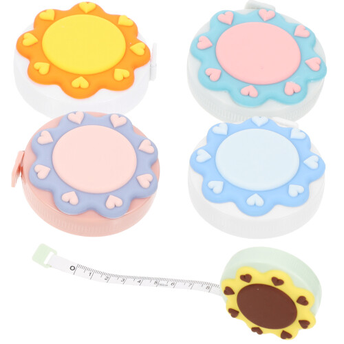 5Stk Mini Maßband PVC Klebeband 2