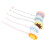 5Stk Mini Maßband PVC Klebeband 11