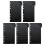 Document Wallet Binder Pouches Schwarz PP 5er Set 8
