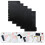 Document Wallet Binder Pouches Schwarz PP 5er Set 13