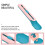 Cat Treat Feeding Squeeze Spoon Katzenstrip-Spatel Abs 1 Satz 10