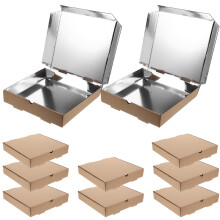 10St Pizza Mit Wärmespeicher 9,43x9,43x1,77 Zoll