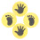 4 Voetbaltrainingsmat PVC Logo Veld 7