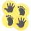 4 Voetbaltrainingsmat PVC Logo Veld 9