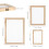 3 Stuks Papiermakerij Frame Papercrafts Papiermaken Frame 6