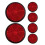 6 Stuks Fietsreflectoren Rood Wielverlichting Hulpmiddel 10