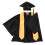 Preschool Absolventenmütze -robe 1 Satz L 6