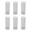 6 Schwammfilter Garnelennetz Aquarium Weiß 5