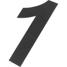 Number Plaques Türschilder Personalisierte Büro Schwarz