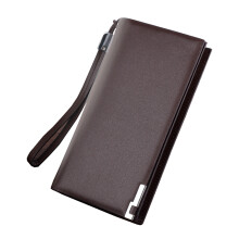 Zip Around Wallet Multifunktionell Für Herren Hand