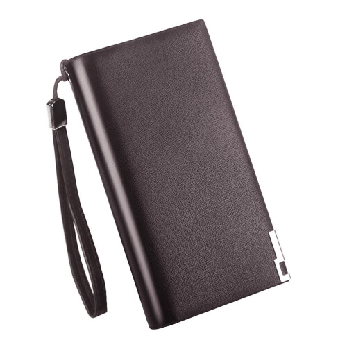 Zip Around Wallet Multifunktionell Für Herren Hand 1