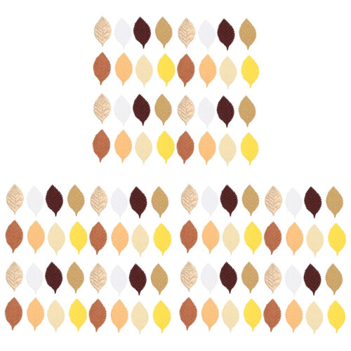 900 Polyester DIY Blätter Haarspange Kopfschmuck Materialien 1