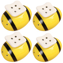 Set Aus 4 Bienen Küchen Shaker Gewürzbehälter